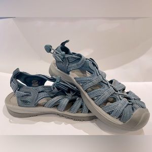 Size 6.5 Women’s Keen’s Whisper Sandals in Blue